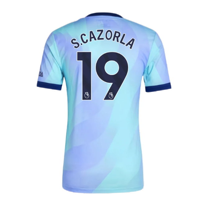 2024-2025 Arsenal Authentic Third Shirt (S.Cazorla 19)