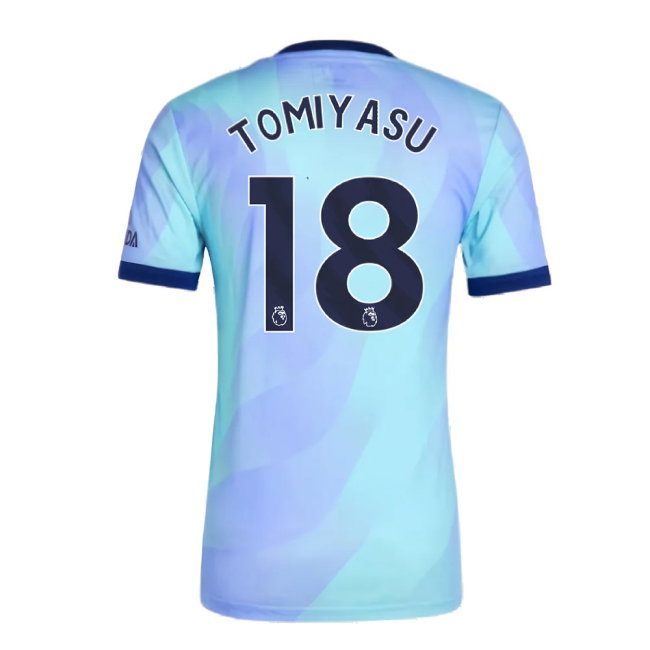 2024-2025 Arsenal Authentic Third Shirt (Tomiyasu 18)