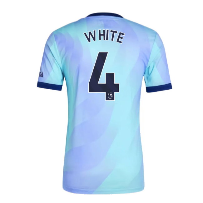 2024-2025 Arsenal Authentic Third Shirt (White 4)