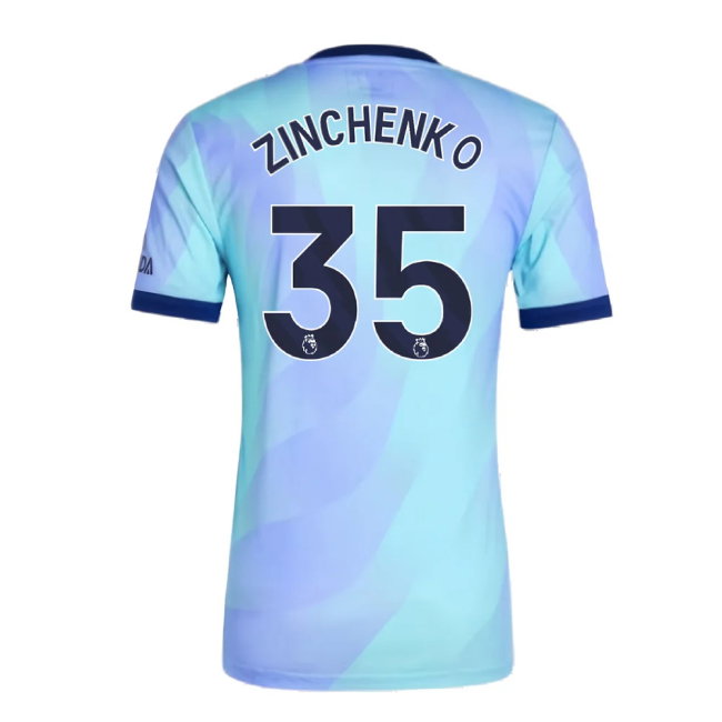2024-2025 Arsenal Authentic Third Shirt (Zinchenko 35)