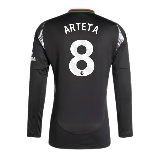 2024-2025 Arsenal Away Long Sleeve Shirt (Arteta 8)