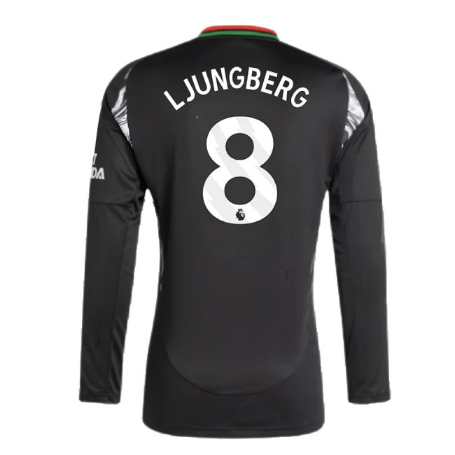 2024-2025 Arsenal Away Long Sleeve Shirt (Ljungberg 8)