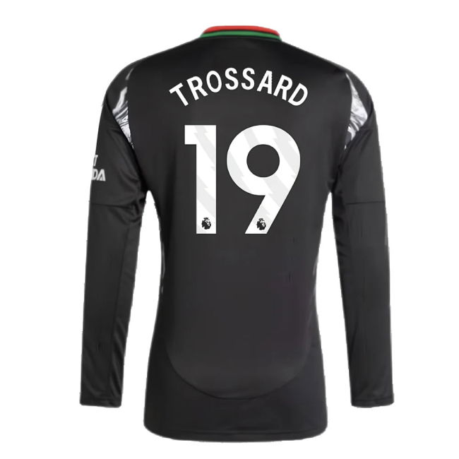 2024-2025 Arsenal Away Long Sleeve Shirt (Trossard 19)