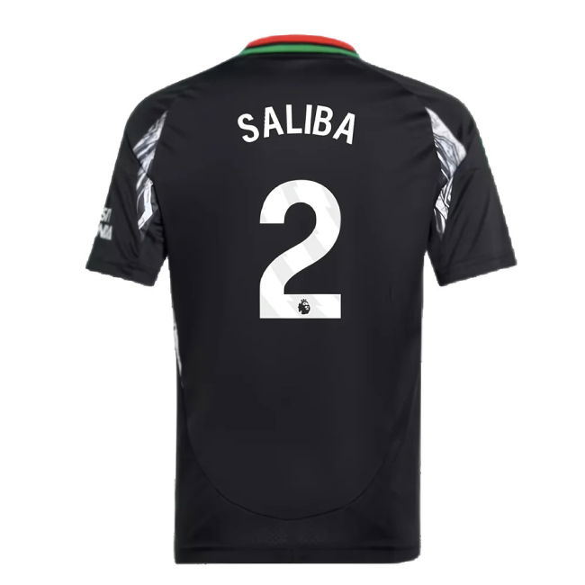 2024-2025 Arsenal Away Mini Kit (Saliba 2)
