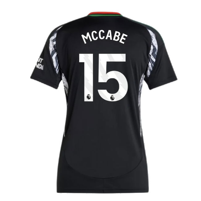 2024-2025 Arsenal Away Shirt (Womens) (McCabe 15)