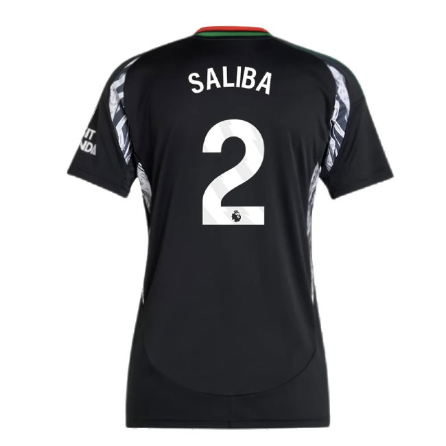 2024-2025 Arsenal Away Shirt (Womens) (Saliba 2)