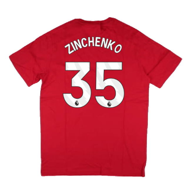 2024-2025 Arsenal DNA Tee (Red) (Zinchenko 35)