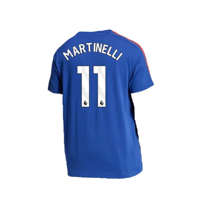 2024-2025 Arsenal DNA Tee (Victory Blue) (Martinelli 11)