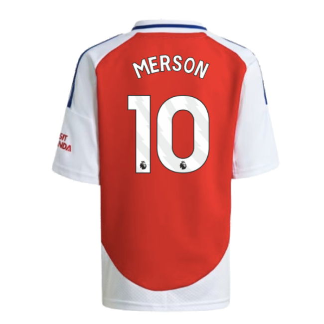 2024-2025 Arsenal Home Mini Kit (Merson 10)