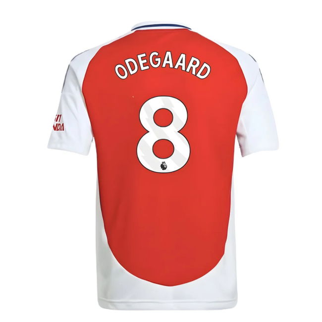 2024-2025 Arsenal Home Shirt (Kids) (Odegaard 8)