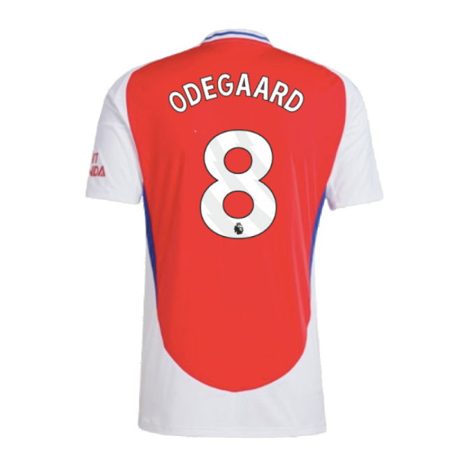 2024-2025 Arsenal Home Shirt (Odegaard 8)