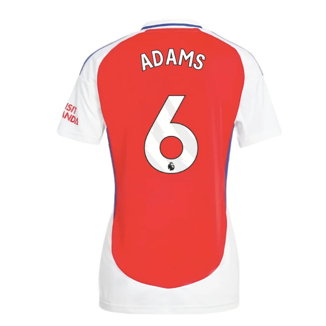 2024-2025 Arsenal Home Shirt (Womens) (Adams 6)
