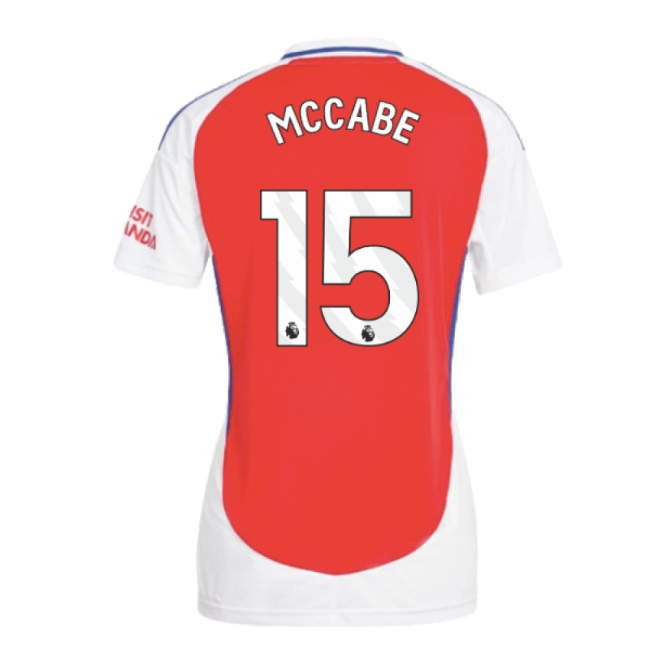 2024-2025 Arsenal Home Shirt (Womens) (McCabe 15)