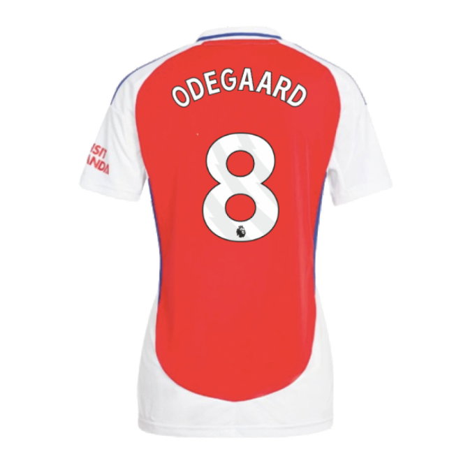 2024-2025 Arsenal Home Shirt (Womens) (Odegaard 8)