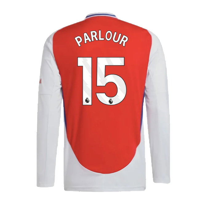 2024-2025 Arsenal Long Sleeve Home Shirt (Parlour 15)