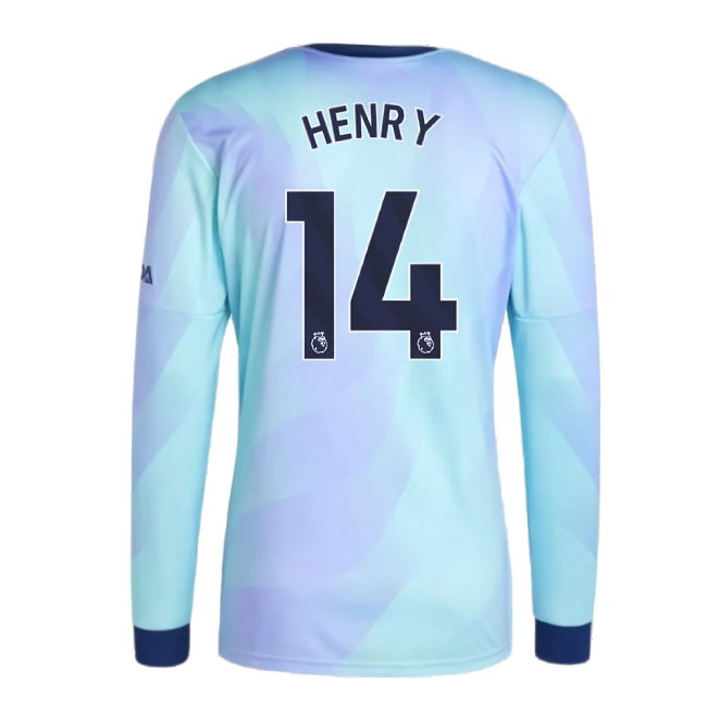 2024-2025 Arsenal Long Sleeve Third Shirt (Henry 14)
