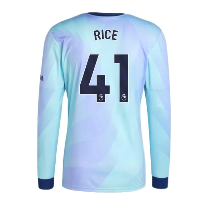 2024-2025 Arsenal Long Sleeve Third Shirt (Rice 41)
