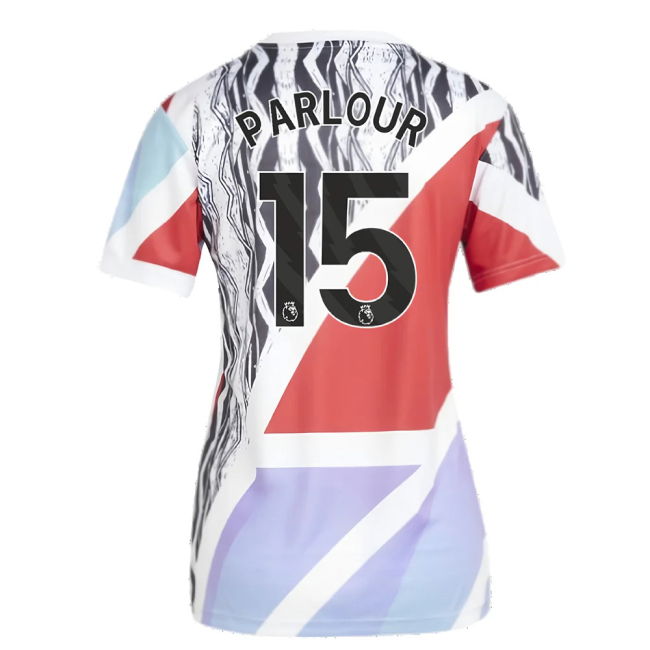 2024-2025 Arsenal Pre-Match Shirt (Scarlet) - Womens (Parlour 15)