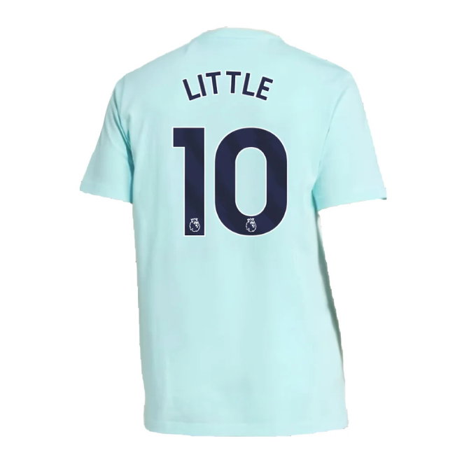 2024-2025 Arsenal Seasonal Tee (Clear Aqua) (Little 10)