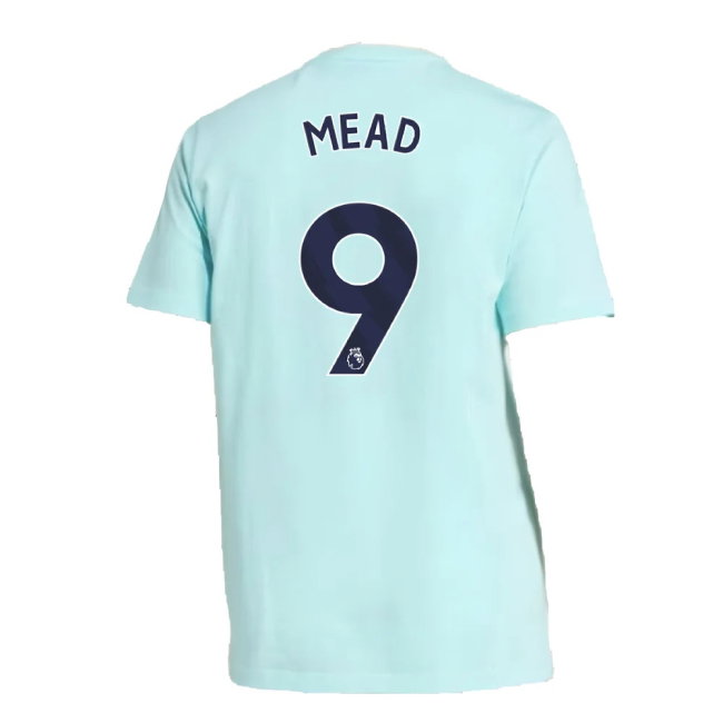 2024-2025 Arsenal Seasonal Tee (Clear Aqua) (Mead 9)
