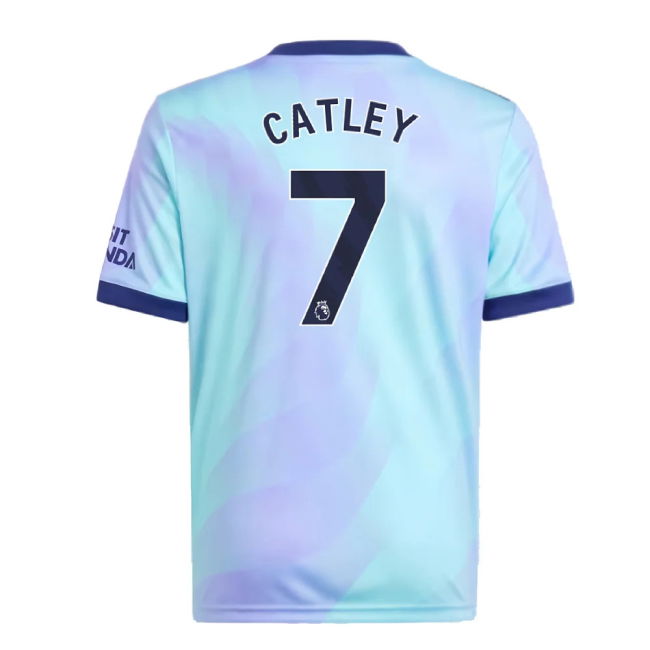 2024-2025 Arsenal Third Shirt (Kids) (Catley 7)