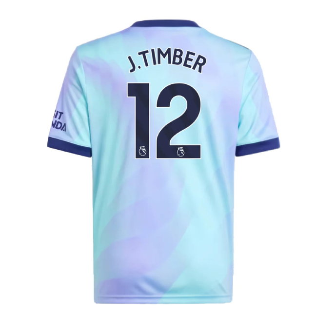 2024-2025 Arsenal Third Shirt (Kids) (J.Timber 12)