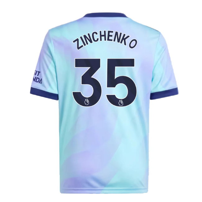 2024-2025 Arsenal Third Shirt (Kids) (Zinchenko 35)