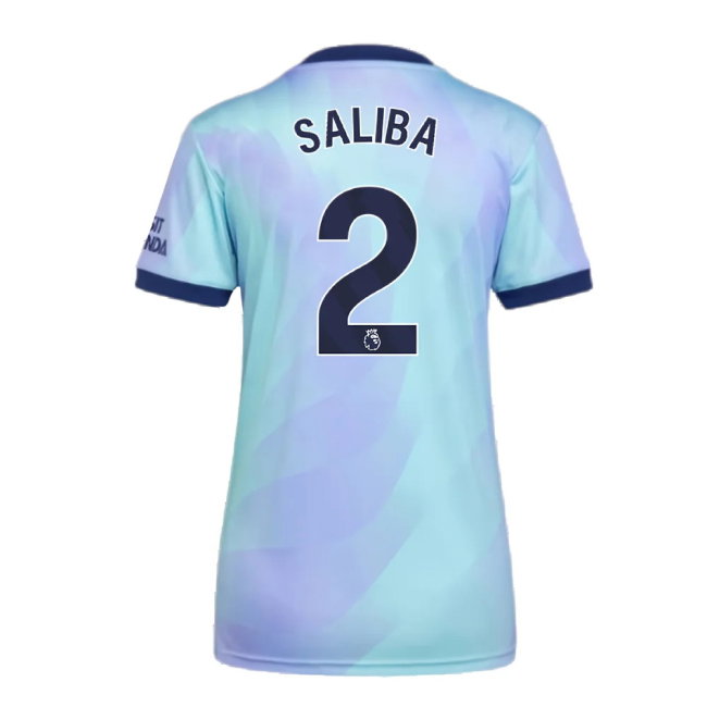 2024-2025 Arsenal Third Shirt (Womens) (Saliba 2)