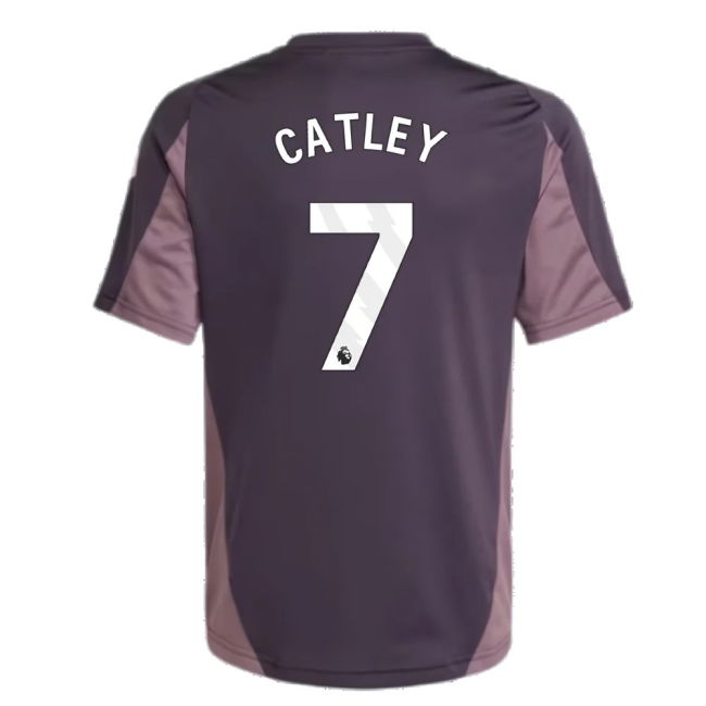 2024-2025 Arsenal Training Jersey (Aurora Black) - Kids (Catley 7)