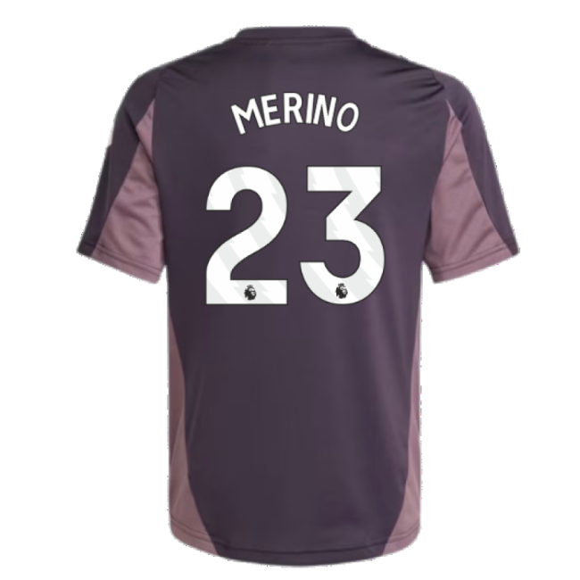 2024-2025 Arsenal Training Jersey (Aurora Black) - Kids (Merino 23)