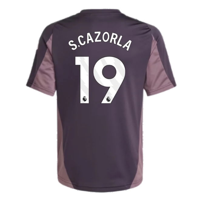 2024-2025 Arsenal Training Jersey (Aurora Black) - Kids (S.Cazorla 19)