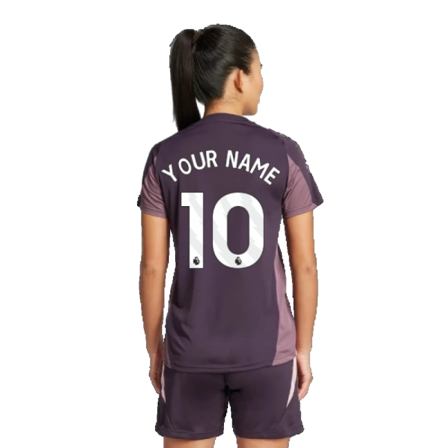 2024-2025 Arsenal Training Jersey (Aurora Black) - Womens (Your Name)