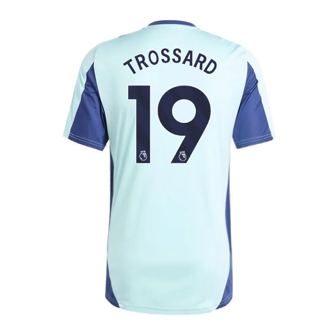 2024-2025 Arsenal Training Jersey (Clear Aqua) (Trossard 19)