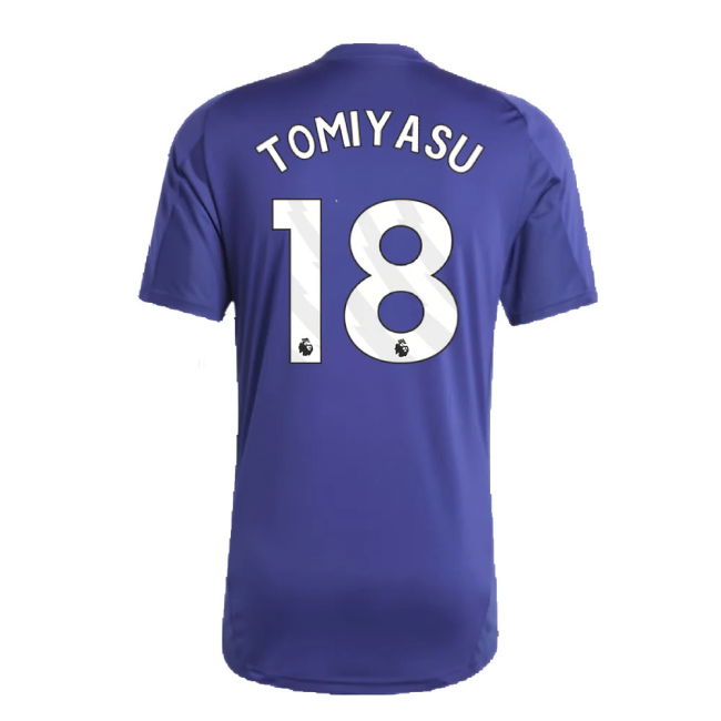 2024-2025 Arsenal Training Jersey (Night Sky) (Tomiyasu 18)