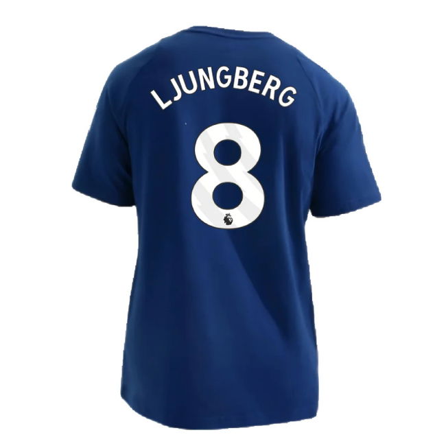 2024-2025 Arsenal Training Tee (Night Sky) (Ljungberg 8)