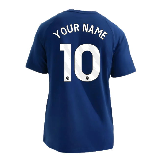 2024-2025 Arsenal Training Tee (Night Sky) (Your Name)