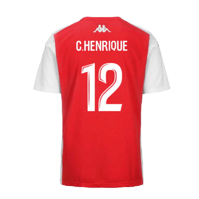 2024-2025 AS Monaco Player Training Shirt (Red) (C.Henrique 12)
