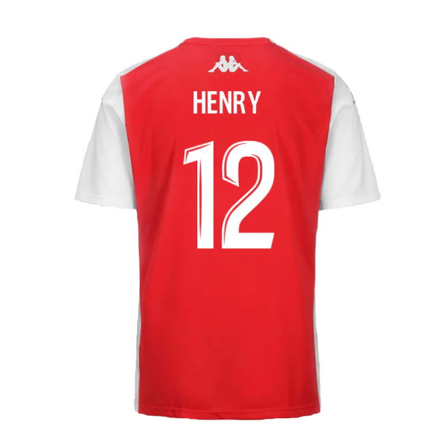 2024-2025 AS Monaco Player Training Shirt (Red) (Henry 12)