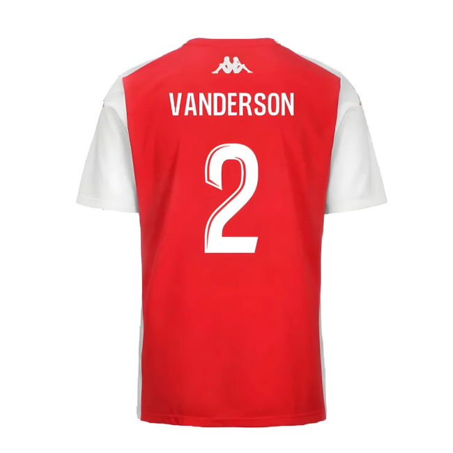 2024-2025 AS Monaco Player Training Shirt (Red) (Vanderson 2)