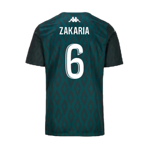 2024-2025 AS Monaco Pre-Match Shirt (Green) (Zakaria 6)