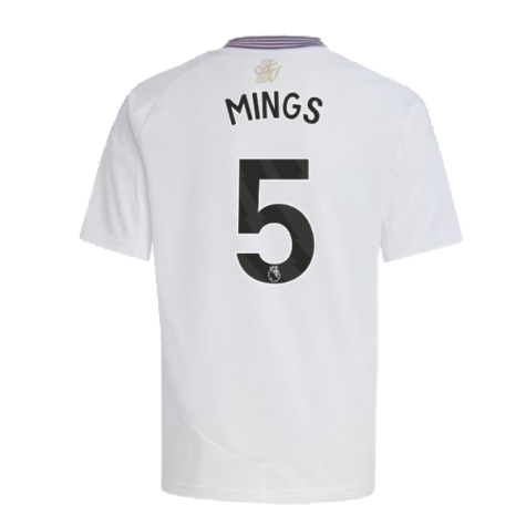 2024-2025 Aston Villa Away Shirt (Kids) (Mings 5)