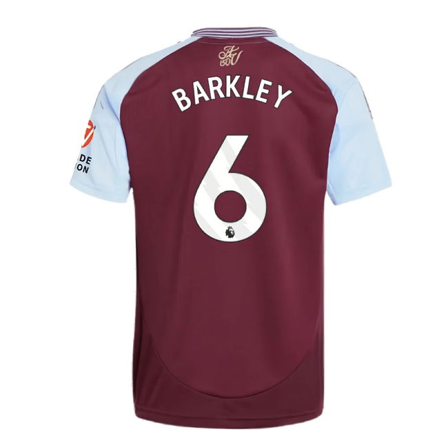2024-2025 Aston Villa Home Shirt (Barkley 6)