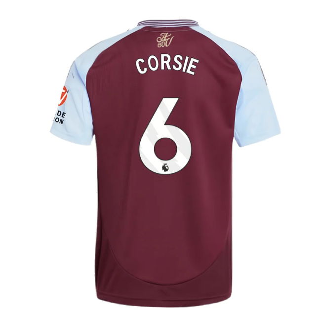 2024-2025 Aston Villa Home Shirt (Corsie 6)