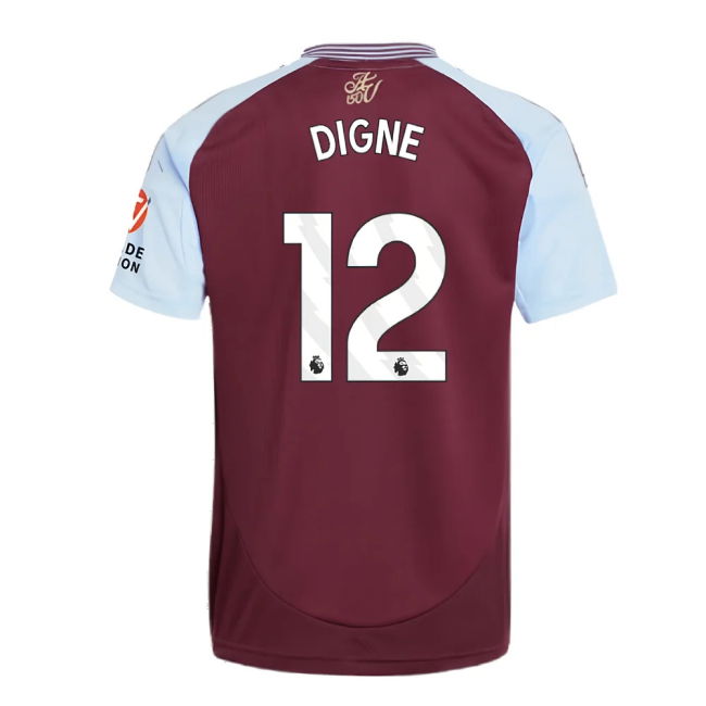 2024-2025 Aston Villa Home Shirt (Digne 12)
