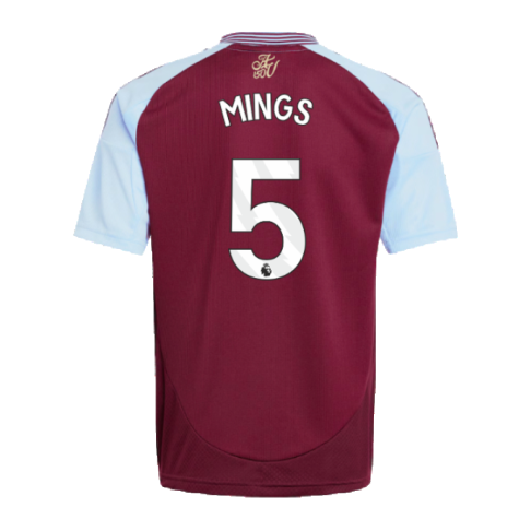 2024-2025 Aston Villa Home Shirt (Kids) (Mings 5)