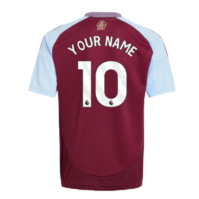2024-2025 Aston Villa Home Shirt (Kids) (Your Name)