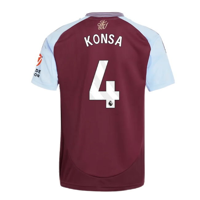 2024-2025 Aston Villa Home Shirt (Konsa 4)