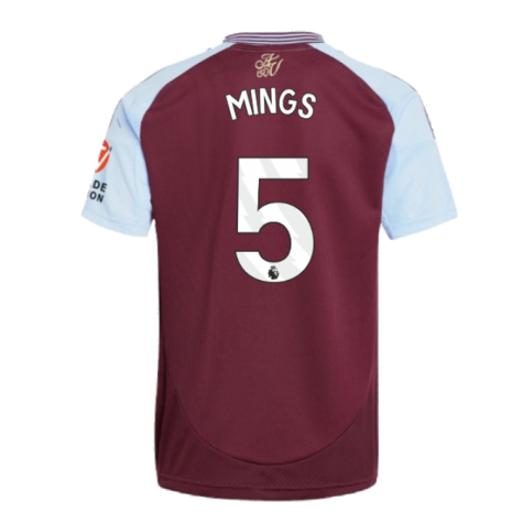 2024-2025 Aston Villa Home Shirt (Mings 5)