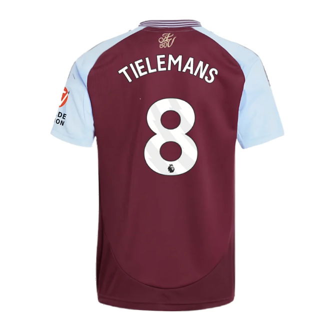 2024-2025 Aston Villa Home Shirt (Tielemans 8)