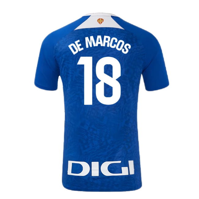 2024-2025 Athletic Bilbao Away Shirt (De Marcos 18)